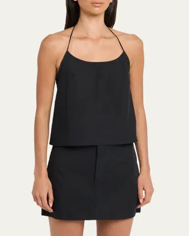 STILL HERE Toggle Halter Tank Top | Thumbnail 4
