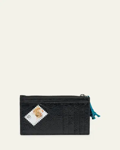 Balenciaga Men's Mail Artwork Cash Long Coin Card Holder | Thumbnail 4 Balenciaga Men's Mail Artwork Cash Long Coin Card Holder | Thumbnail 4