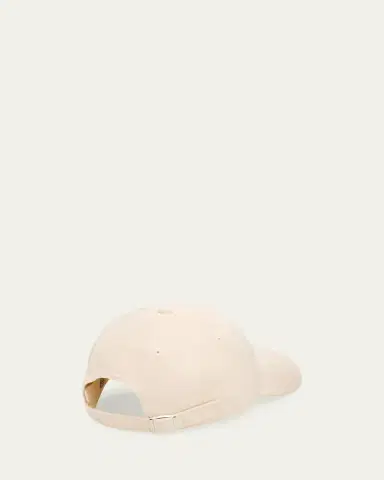 TOTEME Logo Cotton Baseball Cap | Thumbnail 2