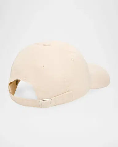 TOTEME Logo Cotton Baseball Cap | Thumbnail 3