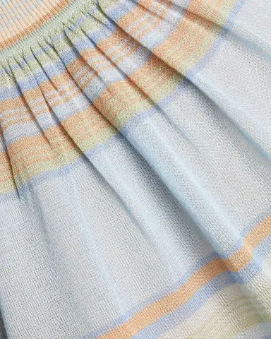 Zimmermann Indra Stripe Bell-Sleeve Top | Thumbnail 6