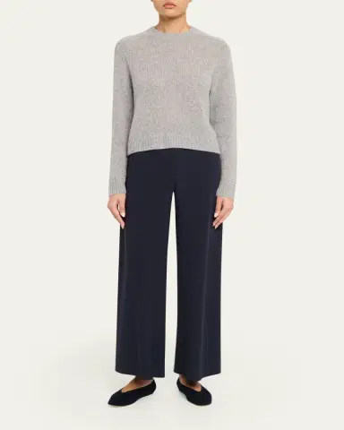 Lisa Yang Solene Cashmere-Silk Crewneck Sweater | Thumbnail 2 Lisa Yang Solene Cashmere-Silk Crewneck Sweater | Thumbnail 2