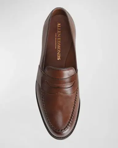 Allen Edmonds Men's Randolph Leather Penny Loafers | Thumbnail 4