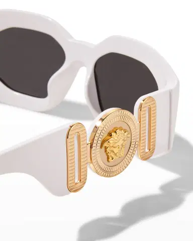 Versace Medusa Oval Plastic Sunglasses | Thumbnail 4 Versace Medusa Oval Plastic Sunglasses | Thumbnail 4