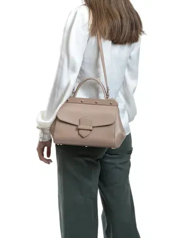 Franzi Margherita Medium Leather Top-Handle Bag | Thumbnail 1 Franzi Margherita Medium Leather Top-Handle Bag | Thumbnail 1