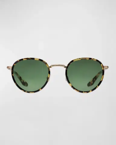 BARTON PERREIRA Men's Echelon Heroine Round Aviator Sunglasses | Thumbnail 3 BARTON PERREIRA Men's Echelon Heroine Round Aviator Sunglasses | Thumbnail 3