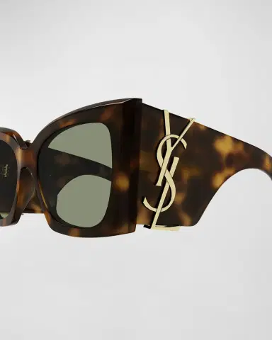 Saint Laurent Blaze Acetate Cat-Eye Sunglasses | Thumbnail 2 Saint Laurent Blaze Acetate Cat-Eye Sunglasses | Thumbnail 2