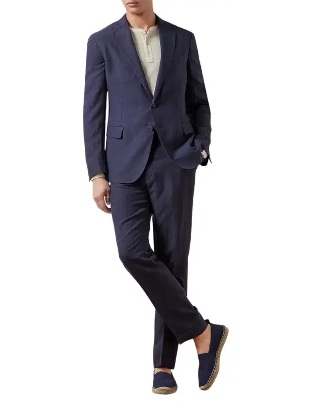 Hadley Hand-Tailored Silk-Linen Jacket