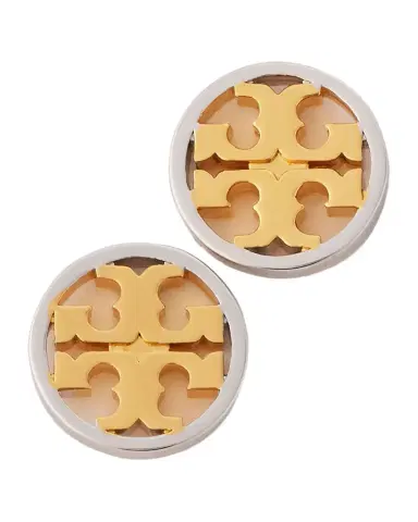 Tory Burch Icon Circle Stud Earrings | Thumbnail 1 Tory Burch Icon Circle Stud Earrings | Thumbnail 1