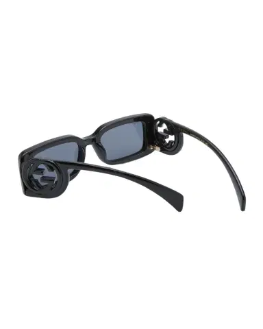 Gucci Monochrome GG Rectangle Acetate Sunglasses | Thumbnail 1 Gucci Monochrome GG Rectangle Acetate Sunglasses | Thumbnail 1