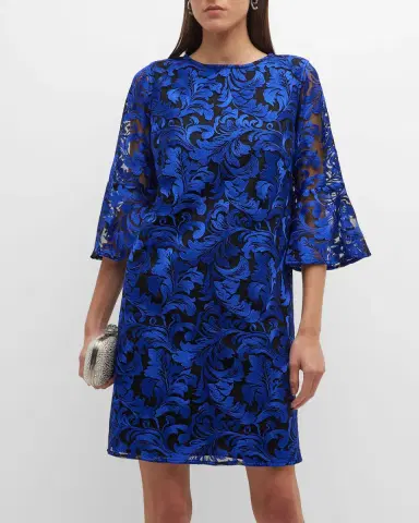 Caroline Rose Bella Soiree Lace Shift Dress | Thumbnail 2 Caroline Rose Bella Soiree Lace Shift Dress | Thumbnail 2