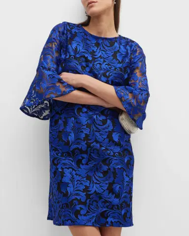 Caroline Rose Bella Soiree Lace Shift Dress | Thumbnail 7 Caroline Rose Bella Soiree Lace Shift Dress | Thumbnail 7