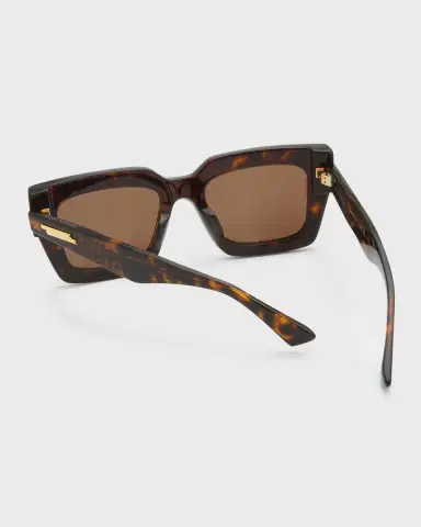 Bottega Veneta Raised Logo Acetate Cat-Eye Sunglasses | Thumbnail 2 Bottega Veneta Raised Logo Acetate Cat-Eye Sunglasses | Thumbnail 2
