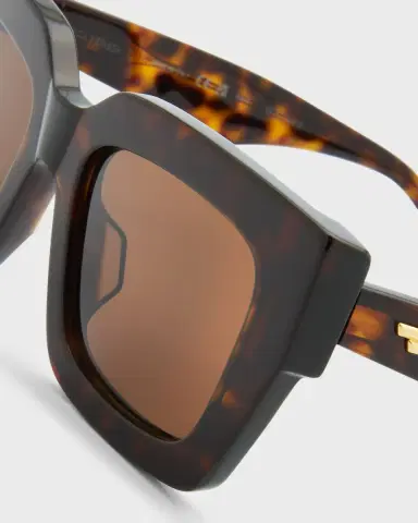 Bottega Veneta Raised Logo Acetate Cat-Eye Sunglasses | Thumbnail 5 Bottega Veneta Raised Logo Acetate Cat-Eye Sunglasses | Thumbnail 5