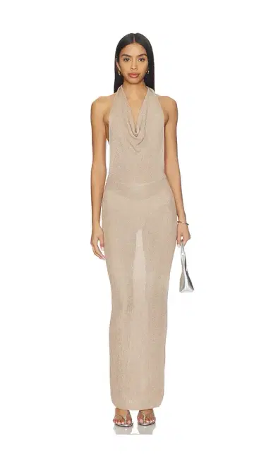 superdown Brylee Knit Drape Maxi Dress | Thumbnail 2 superdown Brylee Knit Drape Maxi Dress | Thumbnail 2