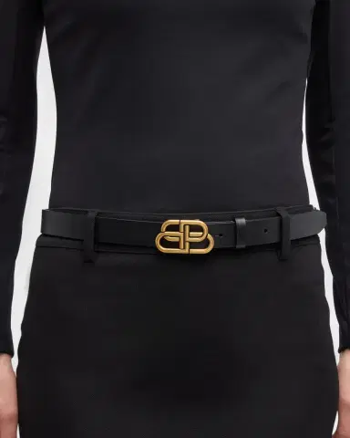 Balenciaga BB Thin Belt | Thumbnail 2