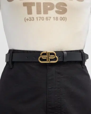 Balenciaga BB Thin Belt | Thumbnail 3