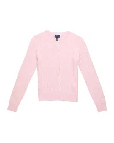 Polo Ralph Lauren Girl 's Mini Cable Knit Sweater | Thumbnail 1