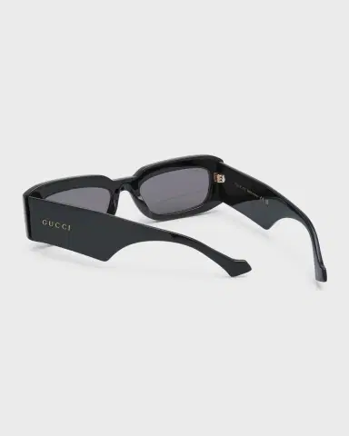 Gucci Men's GG1426Sm Acetate Rectangle Sunglasses | Thumbnail 2 Gucci Men's GG1426Sm Acetate Rectangle Sunglasses | Thumbnail 2