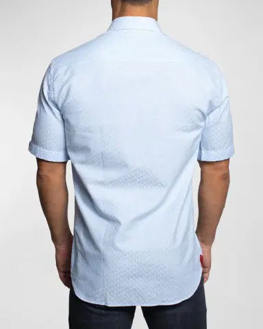 Maceoo Men's Fresh L Patterned Sport Shirt | Thumbnail 2