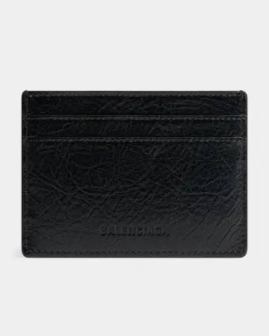 Balenciaga Men's Le Cagole Leather Card Holder | Thumbnail 2 Balenciaga Men's Le Cagole Leather Card Holder | Thumbnail 2