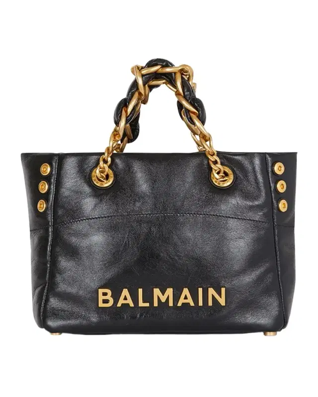 1945 Soft Small Cabas Tote Bag in Crinkled Leather
