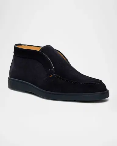 Santoni Men's Desert Suede Boots | Thumbnail 2 Santoni Men's Desert Suede Boots | Thumbnail 2