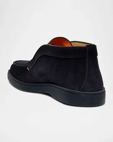 Santoni Men's Desert Suede Boots | Thumbnail 4 Santoni Men's Desert Suede Boots | Thumbnail 4