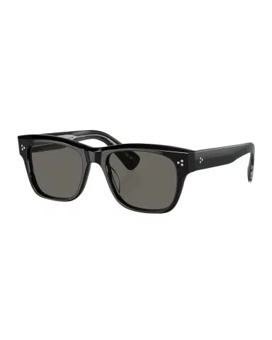 Oliver Peoples Men's Birell Sun Acetate Rectangle Sunglasses | Thumbnail 1