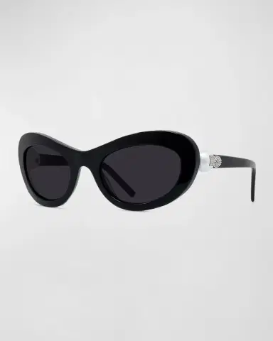 Givenchy Pearlescent Metal Butterfly Sunglasses | Thumbnail 3 Givenchy Pearlescent Metal Butterfly Sunglasses | Thumbnail 3