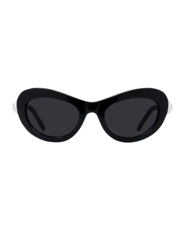 Givenchy Pearlescent Metal Butterfly Sunglasses