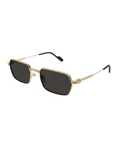 Cartier Men's Metal Rectangle Sunglasses | Thumbnail 1 Cartier Men's Metal Rectangle Sunglasses | Thumbnail 1