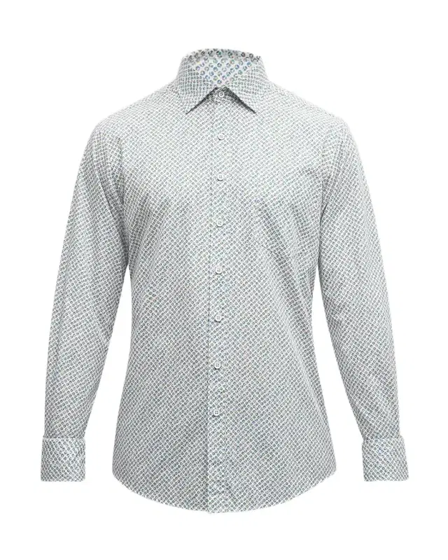 Rodd & Gunn Men 's Underwood Multicolor Leaf-Print Sport Shirt