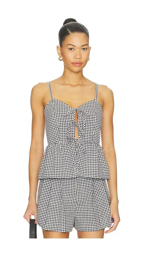 BLANKNYC Plaid Tank Top