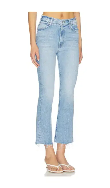 Mother Lil Petite Hustler Ankle Fray Jeans | Thumbnail 2