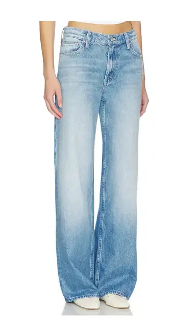 Mother Lil Petite Rerun Zip Sneak Jeans | Thumbnail 2 Mother Lil Petite Rerun Zip Sneak Jeans | Thumbnail 2