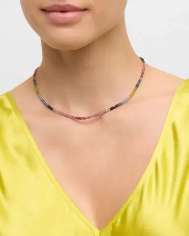 JIA JIA Light Rainbow Sapphire Necklace | Thumbnail 2