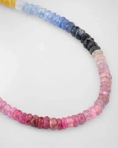 JIA JIA Light Rainbow Sapphire Necklace | Thumbnail 3