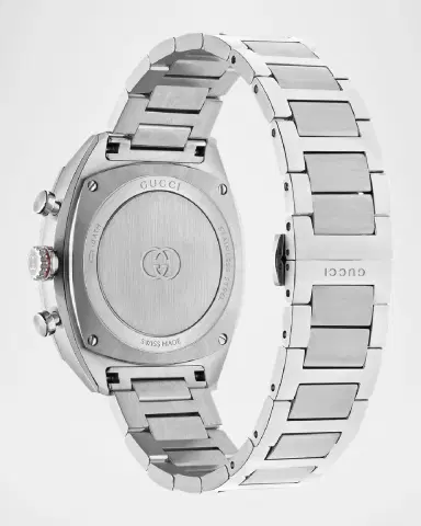 Gucci Stainless Steel Chronograph Watch, 41mm | Thumbnail 3 Gucci Stainless Steel Chronograph Watch, 41mm | Thumbnail 3