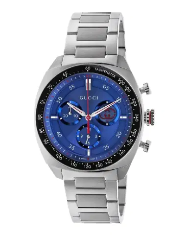 Gucci Stainless Steel Chronograph Watch, 41mm | Thumbnail 1 Gucci Stainless Steel Chronograph Watch, 41mm | Thumbnail 1