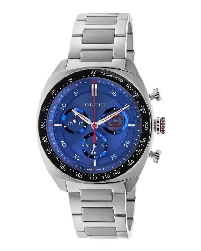 Gucci Stainless Steel Chronograph Watch, 41mm