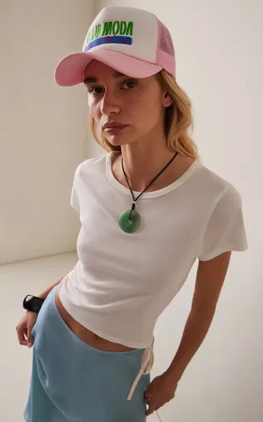 Club Moda La Isla Exclusive La Isla Cotton Trucker Hat | Thumbnail 2 Club Moda La Isla Exclusive La Isla Cotton Trucker Hat | Thumbnail 2