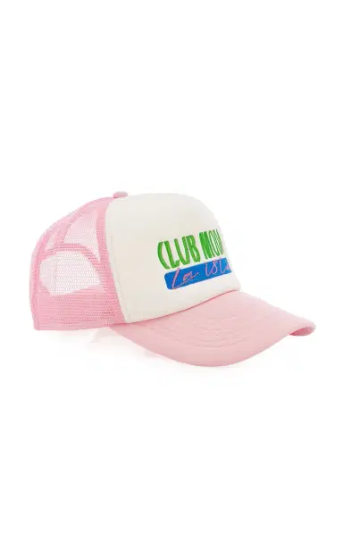 Club Moda La Isla Exclusive La Isla Cotton Trucker Hat | Thumbnail 3 Club Moda La Isla Exclusive La Isla Cotton Trucker Hat | Thumbnail 3