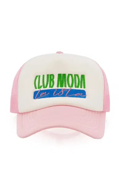 Club Moda La Isla Exclusive La Isla Cotton Trucker Hat | Thumbnail 1 Club Moda La Isla Exclusive La Isla Cotton Trucker Hat | Thumbnail 1