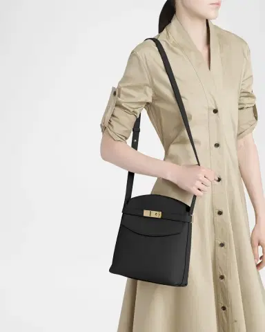 Ferragamo Hug Leather Messenger Crossbody Bag | Thumbnail 2 Ferragamo Hug Leather Messenger Crossbody Bag | Thumbnail 2