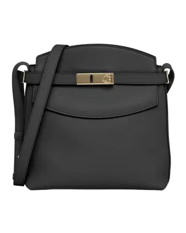 Ferragamo Hug Leather Messenger Crossbody Bag | Thumbnail 1 Ferragamo Hug Leather Messenger Crossbody Bag | Thumbnail 1