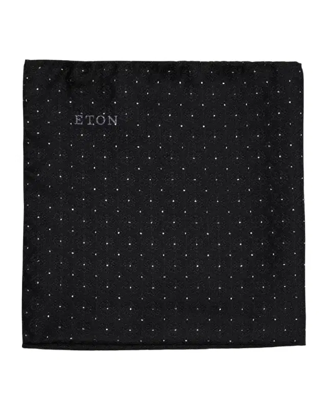 Eton Men 's Silk Tonal Pocket Square