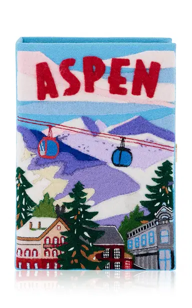 Olympia Le-Tan Aspen Book Clutch | Thumbnail 1
