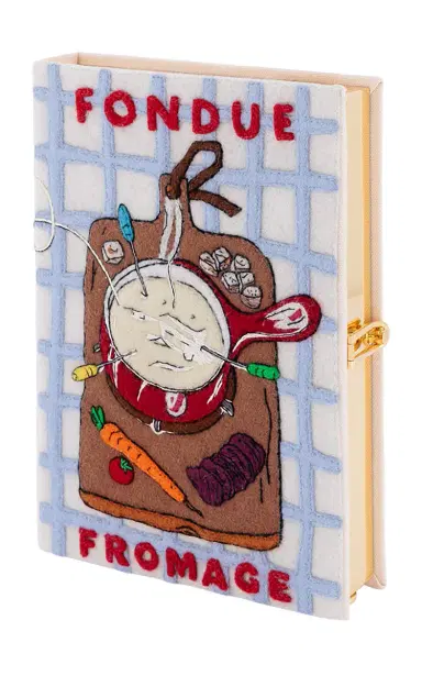 Olympia Le-Tan Fondue Fromage Book Clutch | Thumbnail 7 Olympia Le-Tan Fondue Fromage Book Clutch | Thumbnail 7