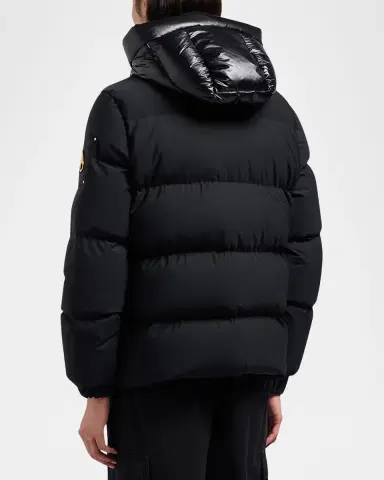 Moose Knuckles Men's Suthep Gold Puffer Jacket | Thumbnail 3